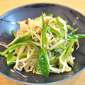 miraclemim's cooksnap of when they made もやしとピーマンのナムル風.