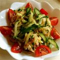 めでゅ's cooksnap of when they made 切り干し大根＊サラダ梅合え.