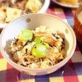 ふなここ's cooksnap of when they made ソラマメとひじき&カニかまご飯.