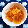 smdnbk's cooksnap of when they made 韓国料理ーたくあんの韓国風和え.