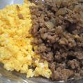 ★くるみ☆'s cooksnap of when they made 豚肉のそぼろ丼.