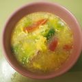 愛し合う猪と熊's cooksnap of when they made 超簡単　レタススープ.