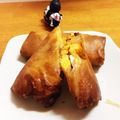 かみあるき's cooksnap of when they made ブラジルの揚げ物 パステウ風春巻き。.