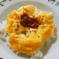 Chisa−Rin's cooksnap of when they made 60秒でオムライス☆手抜き主婦の昼ごはん.