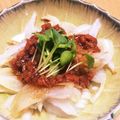 ❤tomochan❤'s cooksnap of when they made 新玉ねぎの和風✿梅おかかサラダ.