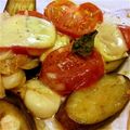 ポンコチーコ's cooksnap of when they made なすのトマトバジルソースがけ.