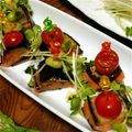 増田田増's cooksnap of when they made ナスとスモークサーモンのミルフィーユ✿.