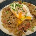 ペコペコペコちゃん's cooksnap of when they made スパム塩そばめし.