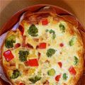 ヒナココユイ♪'s cooksnap of when they made 春巻きの皮で作る　簡単キッシュ.