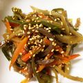 ほりちえ's cooksnap of when they made 美味しい！うちの きんぴらごぼう.