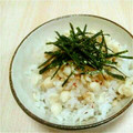 70cafe's cooksnap of when they made 【ひとりメシ】天丼風？揚げ玉めんつゆご飯.