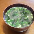 サーフブレイド's cooksnap of when they made 寒い朝に 超ずぼらの簡単すぎる味噌汁.