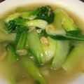 たか☆たか's cooksnap of when they made チンゲン菜と干しえびの簡単炒め煮.