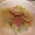 にゃにゃにゃおち's cooksnap of when they made かぶとハムの粒マスタードサラダ.