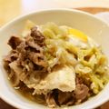 ☆あきちゃん☆〜's cooksnap of when they made 白菜の炊いたん（すき焼き風）.