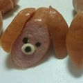 ェリンコ's cooksnap of when they made ワンちゃんウインナー☆キャラ弁☆飾り切り.