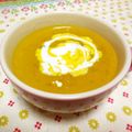 こむぎ＆シル＆つぶ's cooksnap of when they made 簡単楽ちん豆乳かぼちゃのポタージュ。.