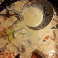 海老ふりゃ〜's cooksnap of when they made 白菜とアサリのチャウダー風パスタ.