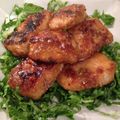 akitanjp's cooksnap of when they made メカジキの梅ニンニクソースがけ.