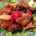 フラワーマム's cooksnap of when they made うまうま、鶏むね肉でお手軽中華.