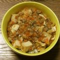 タクミンマン's cooksnap of when they made 人参マーボー丼.