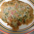 nanopana's cooksnap of when they made 材料４つ☆簡単チヂミ.