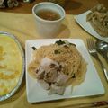 沙弥0523's cooksnap of when they made 香味バジルレモン チキンの旨みパスタ.