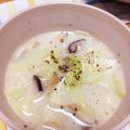 亥の子's cooksnap of when they made フライパンで簡単★キャベツシチュー★.