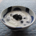 doiko's cooksnap of when they made 黒豆しぼりヨーグルト.