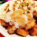 リラシャン's cooksnap of when they made 鶏唐揚げのおろし和え.