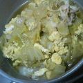 ｍｏｃｏ．．'s cooksnap of when they made 白菜と豚肉のトロトロうどん.