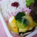 ピンクのたまご's cooksnap of when they made ブロッコリーとゆで卵のマヨ☆チーズ焼き.