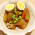 食いしんぼうami's cooksnap of when they made 鶏肉と大根とゆで卵の煮物.
