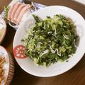よちりん's cooksnap of when they made 大根の葉でじゃこ炒め♪.