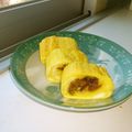 あやちん０８１６'s cooksnap of when they made 昆布の佃煮で玉子焼き☆彡.