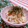 赤い電話's cooksnap of when they made えのきと長芋の梅和え.
