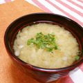 赤い電話's cooksnap of when they made 大根おろしだけのお味噌汁.