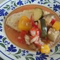 ことむん's cooksnap of when they made カジキのソテー★夏野菜添え.