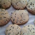 みﾝみん's cooksnap of when they made 簡単おからパウダーでかりかりごまクッキー.