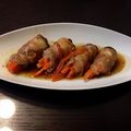 ソルティしげさん's cooksnap of when they made 人参＆キノコの豚肉巻♡.