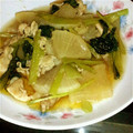 宮☆那's cooksnap of when they made 大根と豚こま切れ肉の炒め煮.