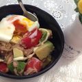 えいる4's cooksnap of when they made 簡単おいしいアボカド丼.