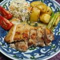 ニワちゃん's cooksnap of when they made 簡単！BBQにも◎鶏肉の香草焼き.