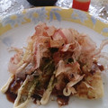 ゆきちのん's cooksnap of when they made ネギと小松菜のお好み焼き.