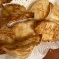カヌレドトモコ's cooksnap of when they made パリパリポテトinチーズ☆おつまみ餃子.