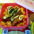 ♥ポロン♥'s cooksnap of when they made お弁当に～あっちゅうま照りマヨ丼!!.