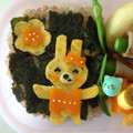 さささおりんご's cooksnap of when they made 幼稚園 お弁当 キャラ弁♡水着 うさぎ.