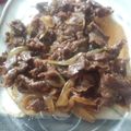 かんなタン's cooksnap of when they made 牛肉の甘辛いため☆お弁当にも.