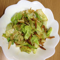 ren11's cooksnap of when they made ★簡単5分！桜えびとキャベツの炒め物★.