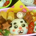 2児ママ's cooksnap of when they made ちっちゃいおっさん♪♪のキャラ弁♪♪.